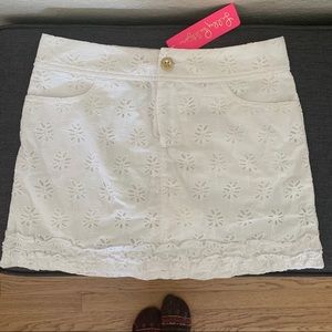 Lily Pulitzer Eyelet Skirt/Skort